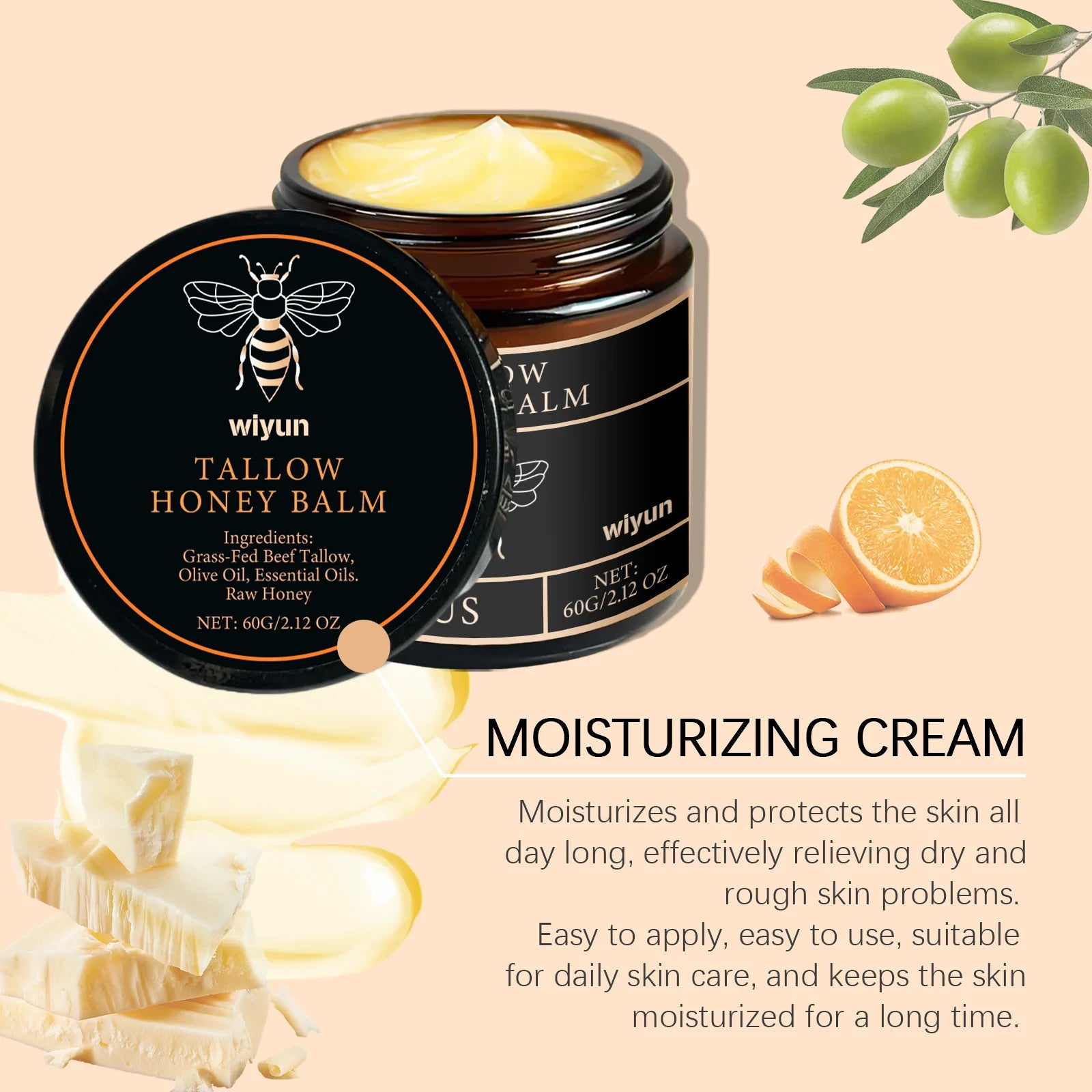Tallow Honey Balm