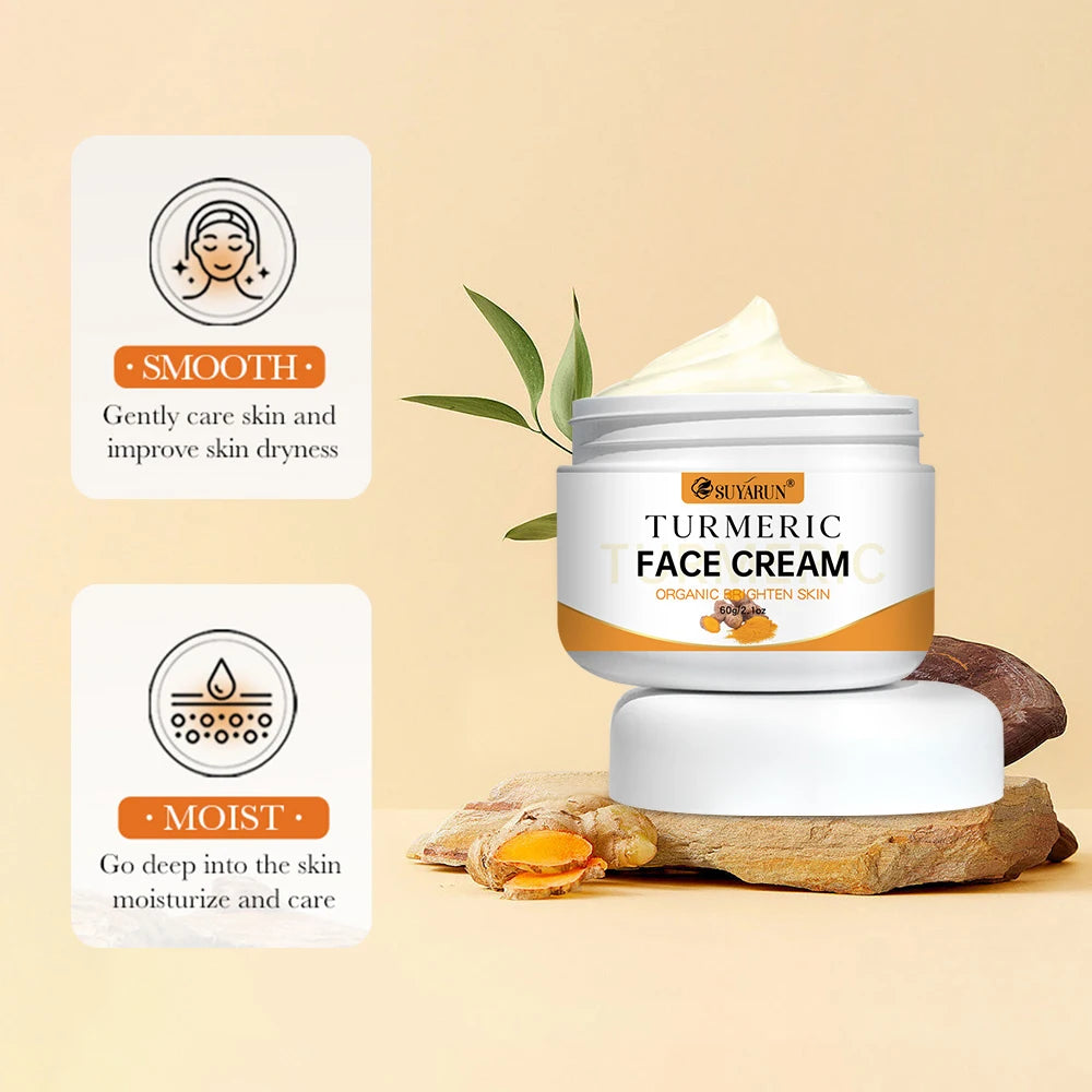 Turmeric Face Cream - Anti-Aging & Brightening