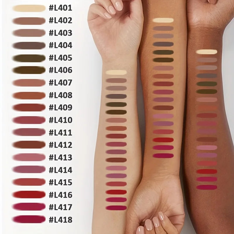 Velvet Matte Lip Liner Pencils Set Long-Lasting
