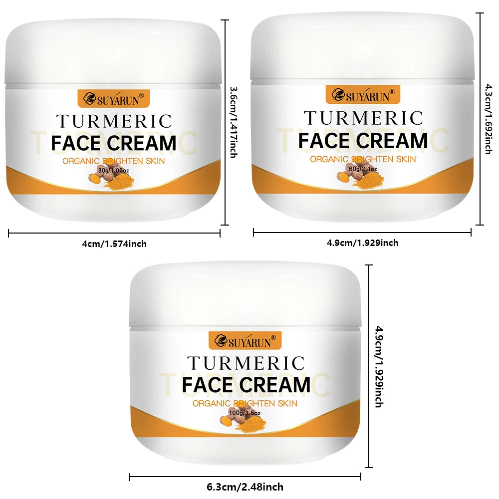 Turmeric Face Cream - Anti-Aging & Brightening