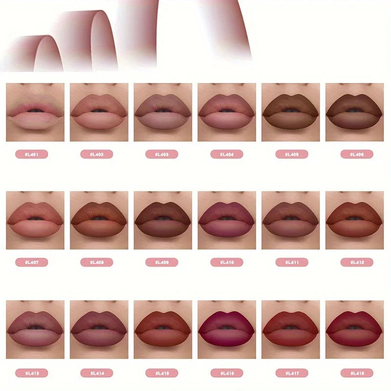 Velvet Matte Lip Liner Pencils Set Long-Lasting