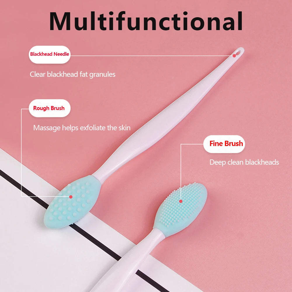 Silicone Face Brush w/ replacement heads