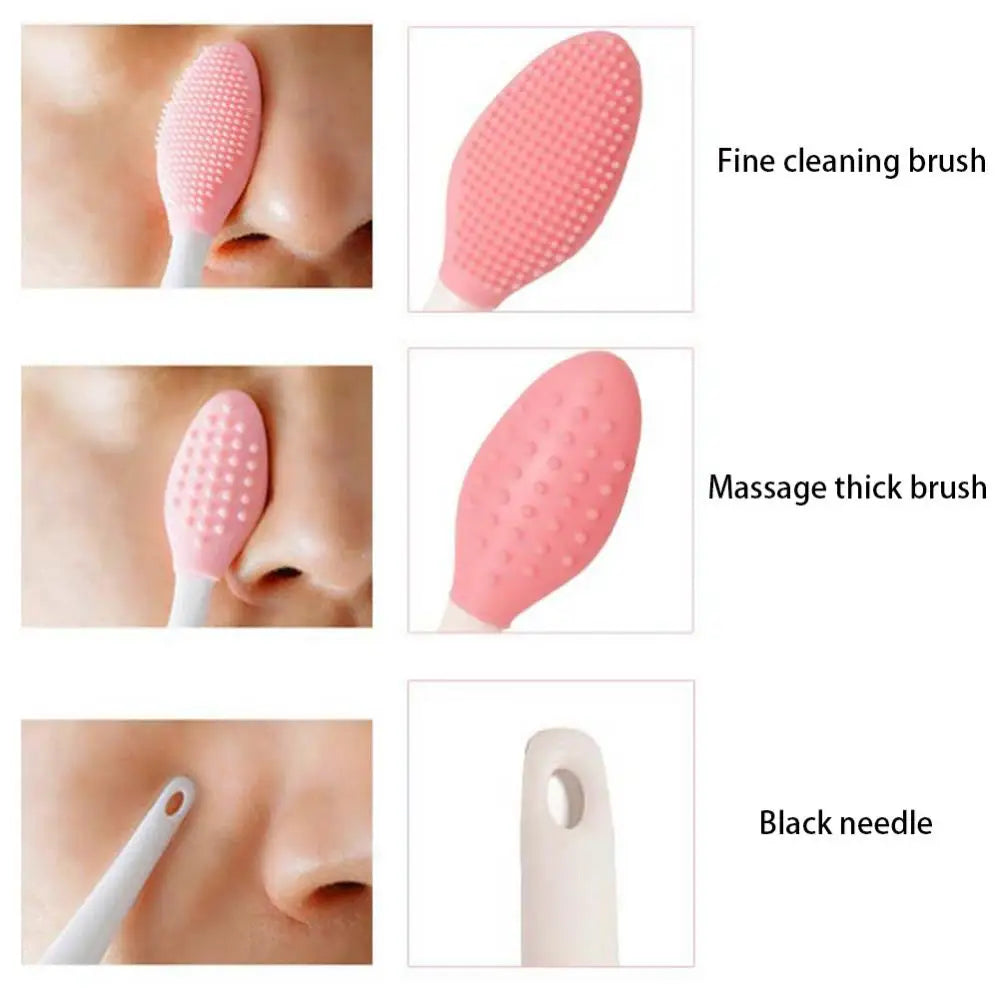 Silicone Face Brush w/ replacement heads