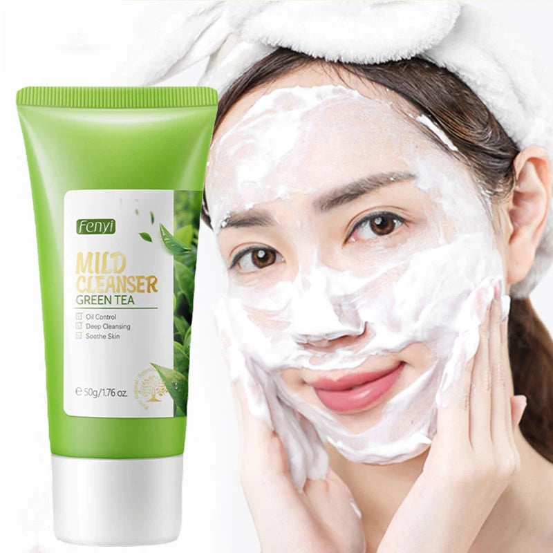 Japanese Green Tea Face Cream for Acne