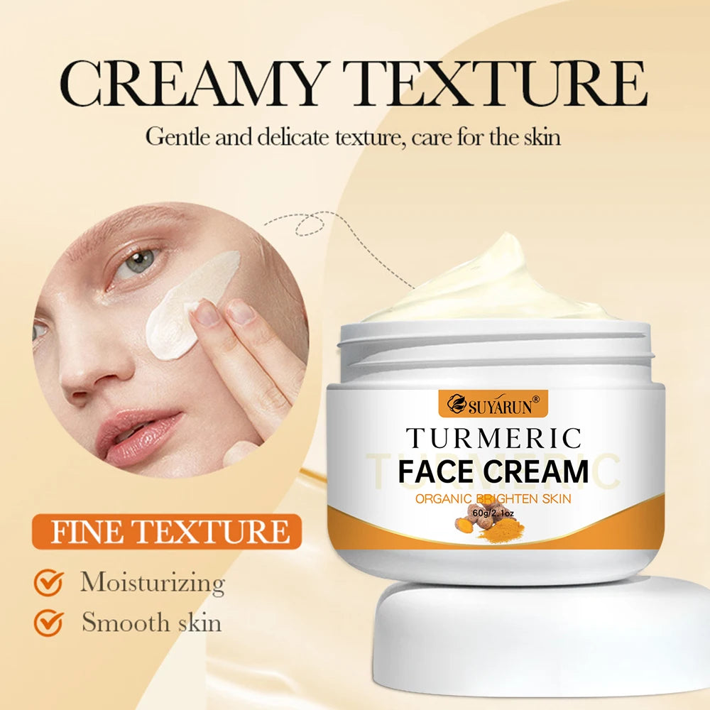 Turmeric Face Cream - Anti-Aging & Brightening