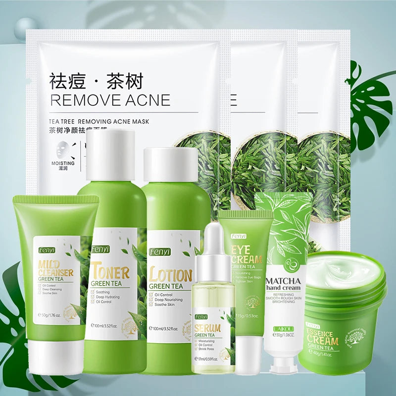 Japanese Green Tea Face Cream for Acne
