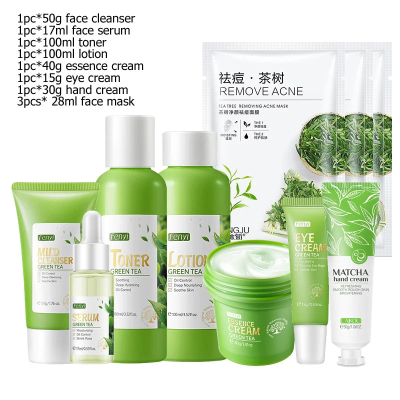 Japanese Green Tea Face Cream for Acne
